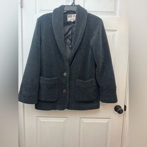 Kristen Blake Apres Vintage Women’s Teddy Jacket Size Large Made in USA